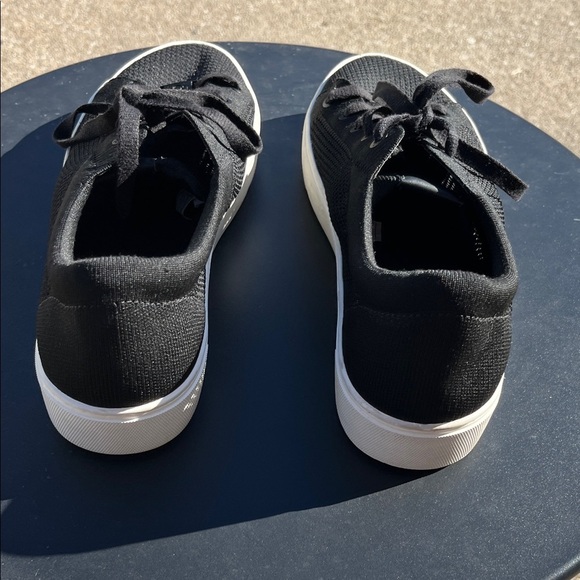 Women's Black UGG Canvas Sneakers - Picture 7 of 13